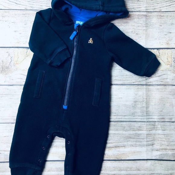 Gap sz 3-6m Navy sweatshirt one piece